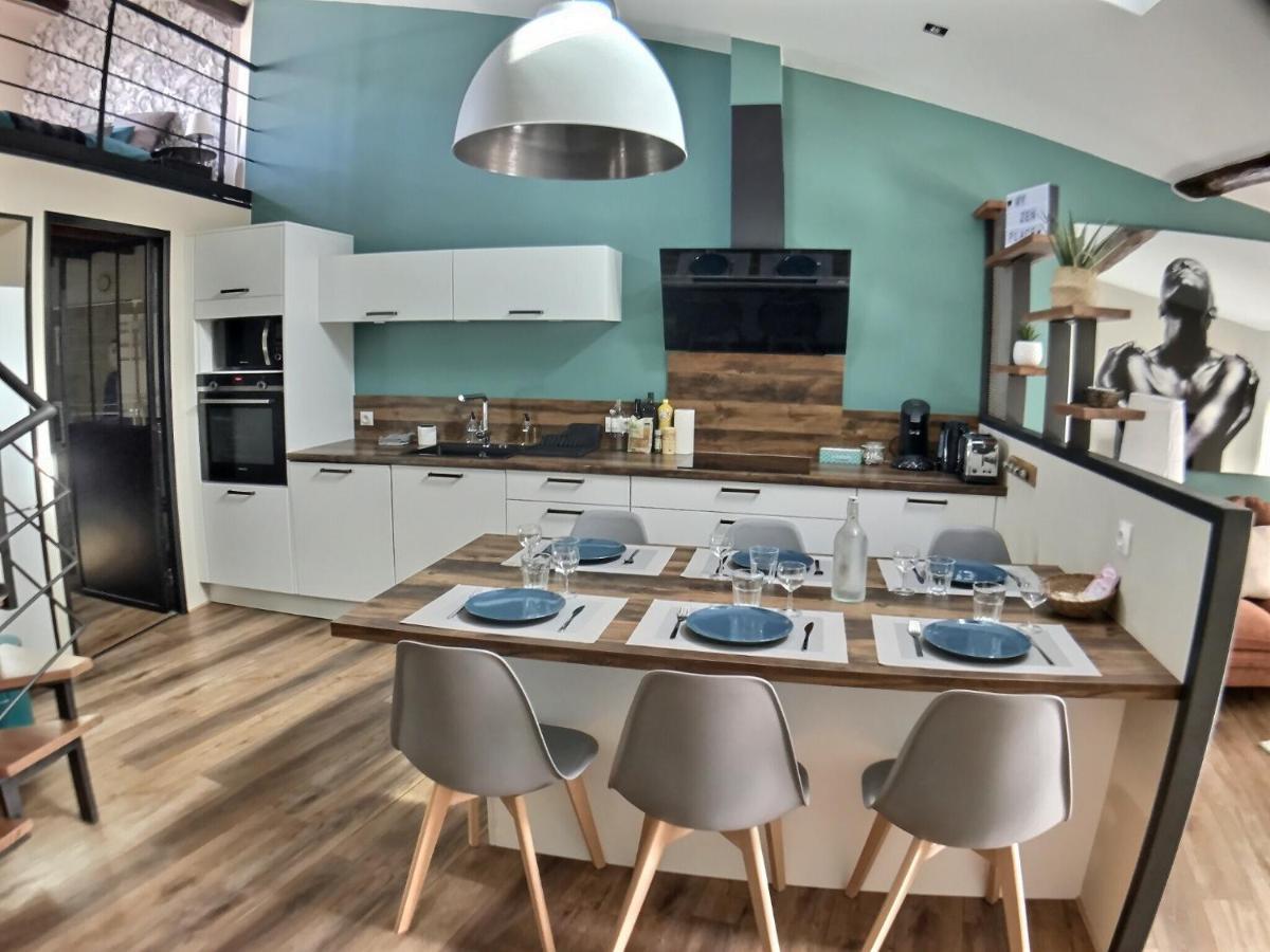 Myzenplace - Duplex 100M2 Cosy, Atypique, Situation Ideale, Parking มงเตลิมาร์ ภายนอก รูปภาพ