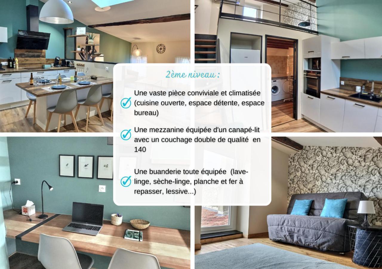Myzenplace - Duplex 100M2 Cosy, Atypique, Situation Ideale, Parking มงเตลิมาร์ ภายนอก รูปภาพ