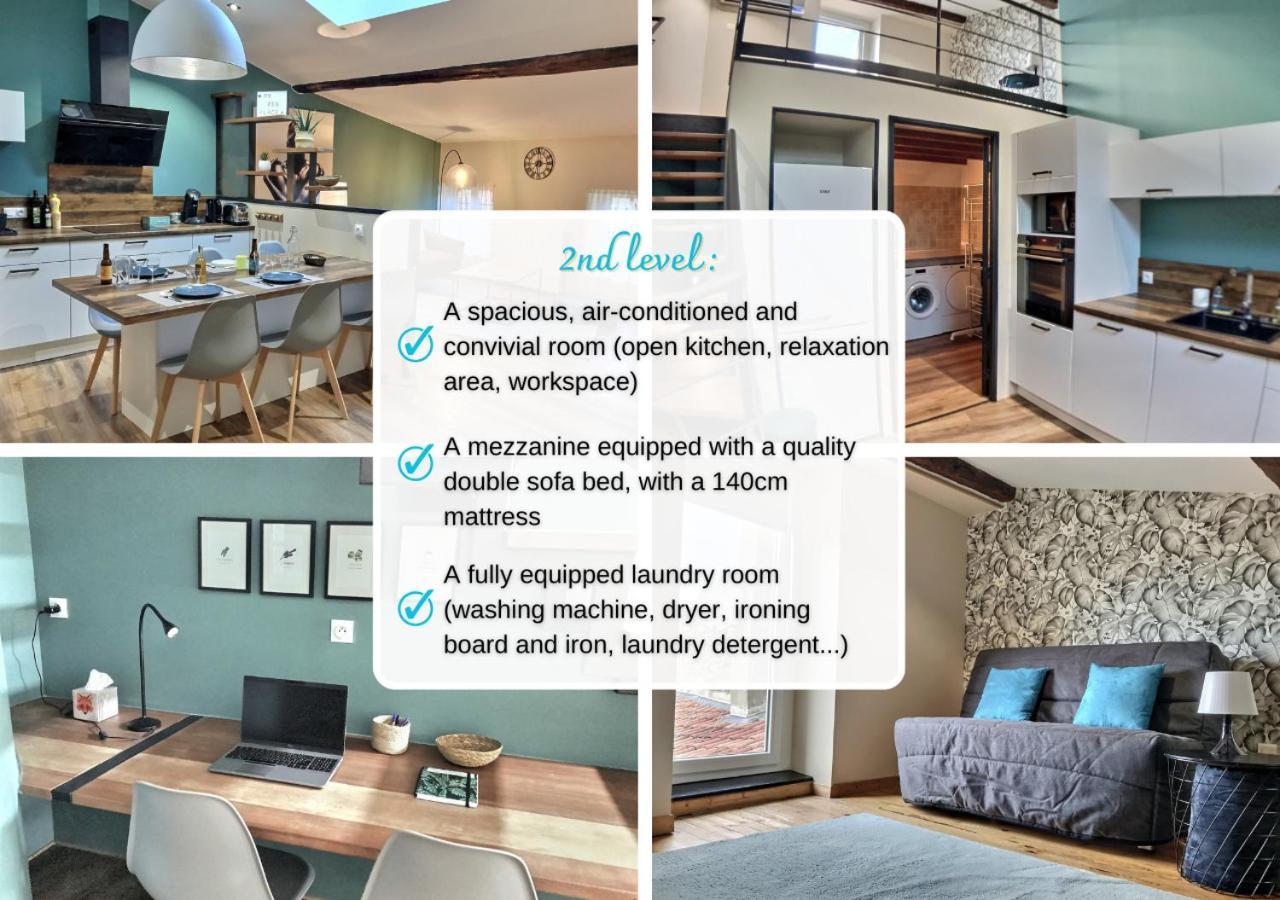 Myzenplace - Duplex 100M2 Cosy, Atypique, Situation Ideale, Parking มงเตลิมาร์ ภายนอก รูปภาพ