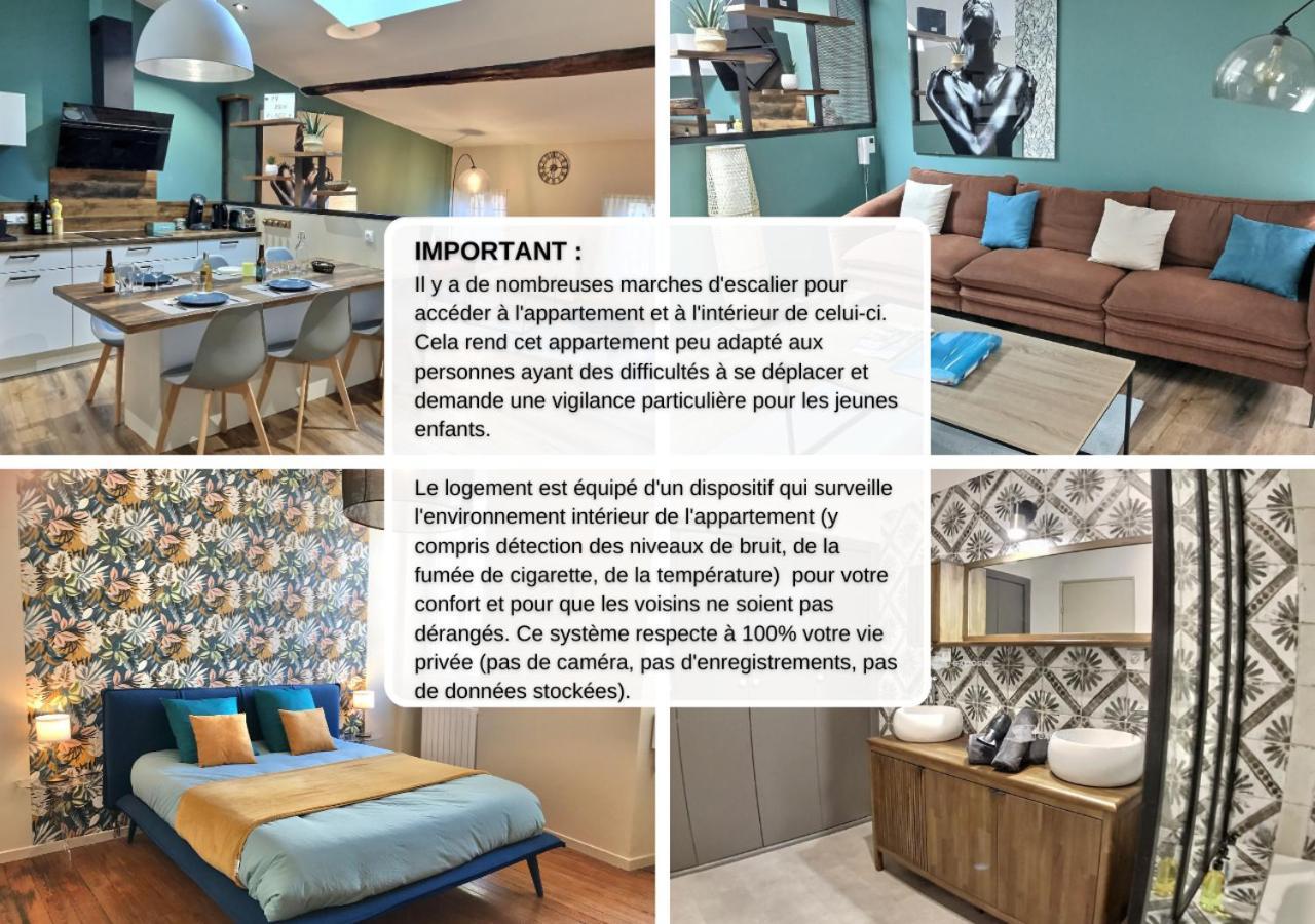 Myzenplace - Duplex 100M2 Cosy, Atypique, Situation Ideale, Parking มงเตลิมาร์ ภายนอก รูปภาพ